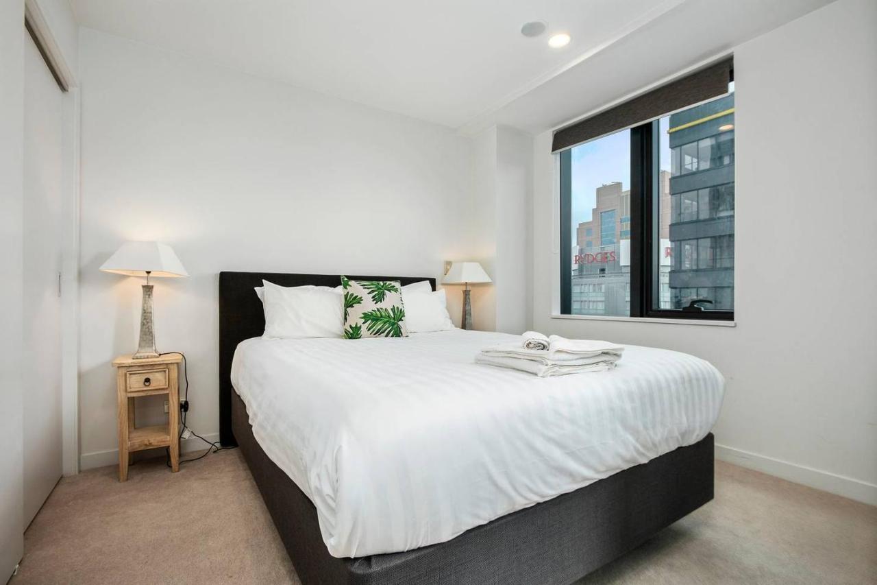 Sky Tower On Your Doorstep! Modern Two Bedroom 奥克兰 外观 照片